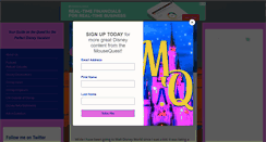 Desktop Screenshot of mousequestpodcast.com